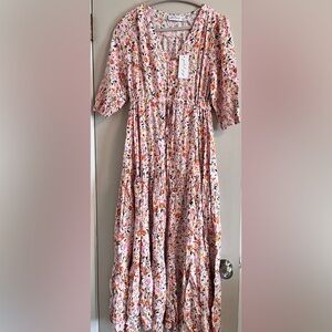 Petal and Pup Kelda Dress in Beige Size M